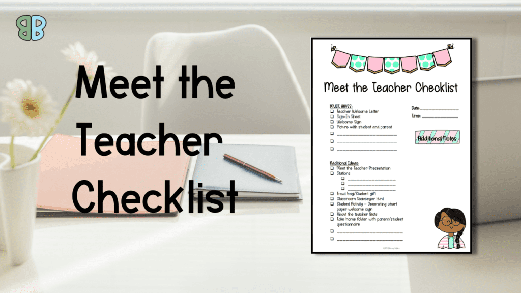 meet the teacher checklist